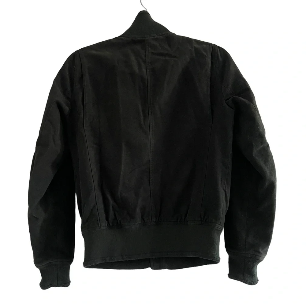 A.P.C Forest Green Bomber Jacket Size XS - Picture 5 of 9